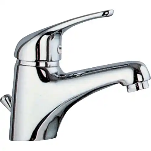Flitsaanbieding Fiore serie King rubinetto miscelatore cromato monocomando per lavabo lavandino bagno