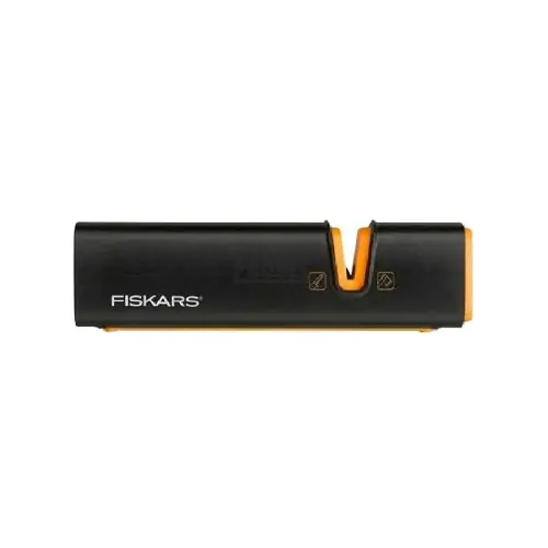 Nu Kopen Fiskars affilalama XSHARP per asce e coltelli con mola in ceramica custodia in fibra di vetro