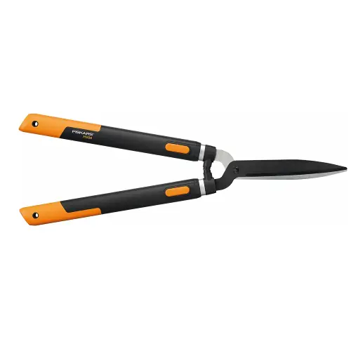Gratis Retour Fiskars forbici cesoie telescopiche per siepi cm68-93 con lama in acciaio e manico antiaderente
