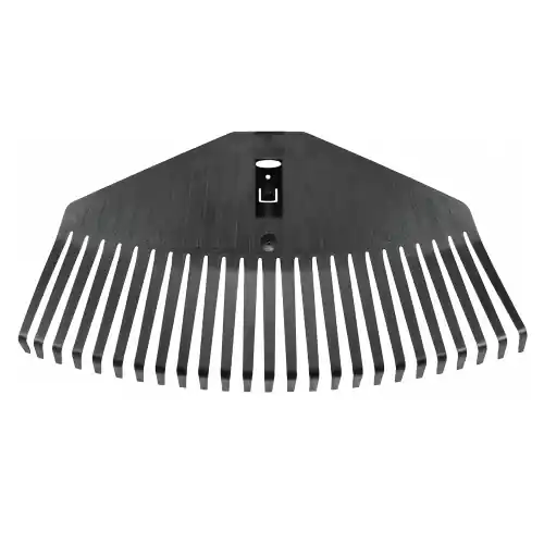 Fiskars rastrello per foglie in polipropilene Solid M 25 denti ampia testa per lavori su grandi superfici 45x21 cm senza manico Tijdelijk Beschikbaar