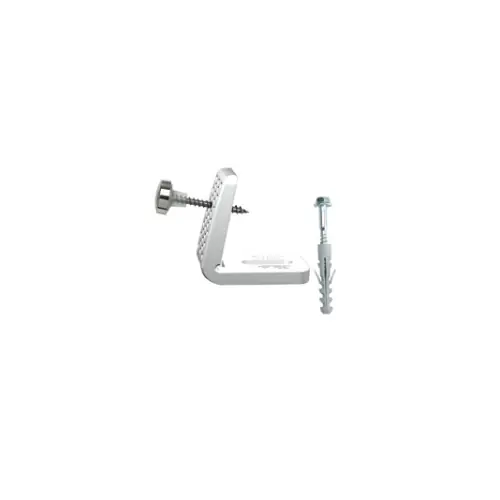 Fissaggio laterale 2 pz per water e bidet Ø 6 x 55 tasselli mm 8 x 40 e viti autofilettanti TS 5x45 Flitsaanbieding