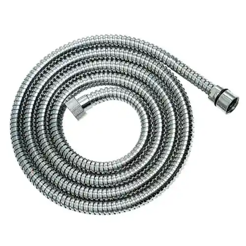 Lage Prijs flessibile per doccia doccetta cm 150 in metallo cromato doppia aggraffatura