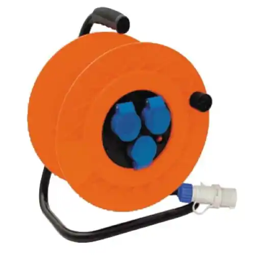 Fme 11.128 avvolgicavo prolunga industriale 30 ml con 3 prese 16A+T 220V Gereduceerde Prijs