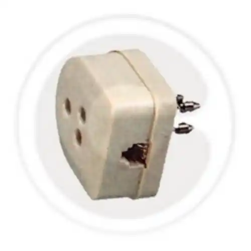 Fme art 22.170 presa + spina doppia tripolare per telefono plug 6/4c Voordeelprijs