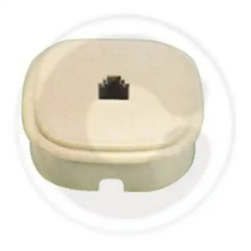 Laatste Kans Fme art 22.240 presa da parete per telefono plug 6/4c ad incasso Telecom