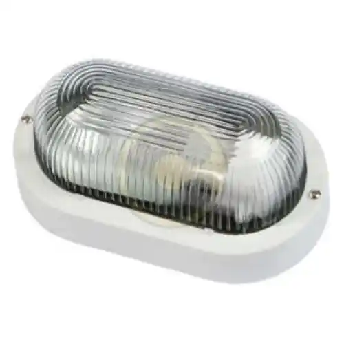 Korting Fme art 62.700 plafoniera lampada ovale bianca E27 per lampade fino a 60W