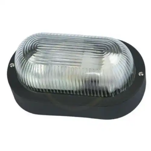 Beste Prijs Fme art 62.701 plafoniera lampada ovale nera E27 per lampade fino a 60W