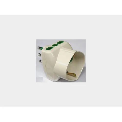 Fme art 82.240 adattatore multiplo da 16A+T 2 prese bipasso + schuko CEI Beperkte Voorraad