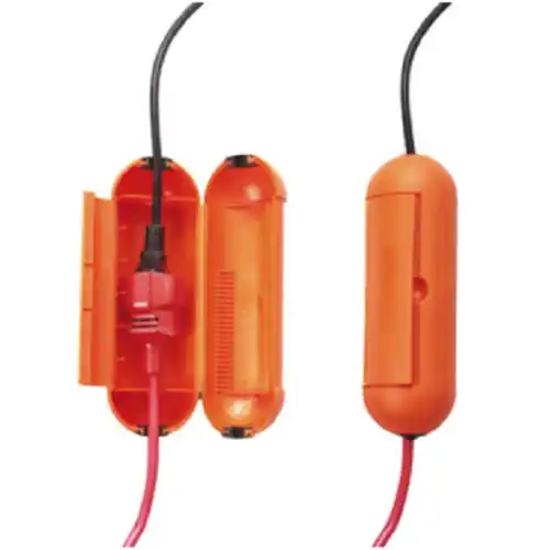 Fme guscio di protezione per spine e prese volanti per luci di Natale IP44 protegge i contatti dalla pioggia e dalle intemperie Op = Op