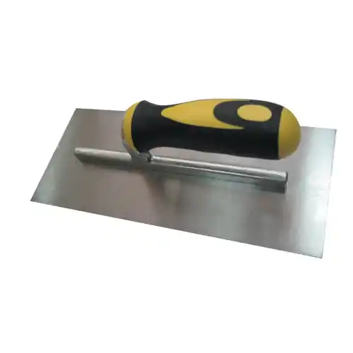 frattone acciaio liscio mm 120x280 frattazzo spatola per muratore stuccatore Nieuw