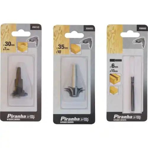 Express Levering fresa raspa per cerniere 30 mm piranha X66145 utensile per trapano