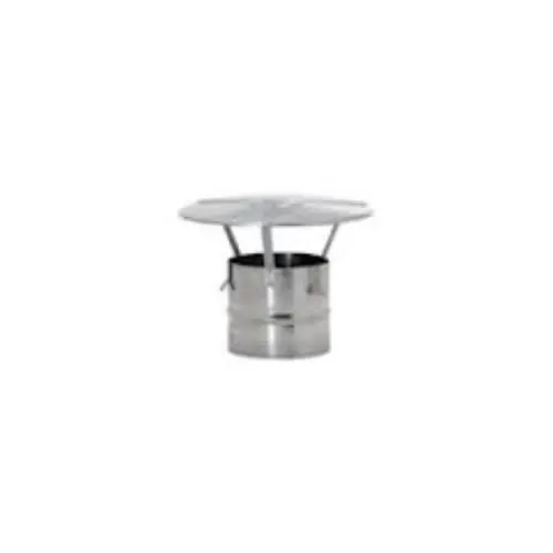 Fumaiolo comignolo a cappello in lamiera zincata Ø 250 mm 25 cm camino stufe Seizoensaanbieding