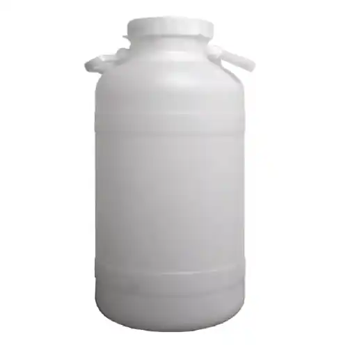 Beperkte Voorraad Fusto bocca larga 25 lt in HDPE grado 0,20 neutro vergine 280x280x550 mm certificato per uso alimentare