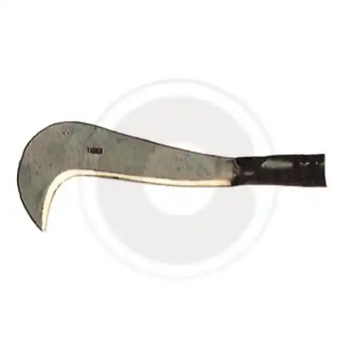 G. Santo roncola con manico a tubo in acciaio cm 40 ronca lama agricoltura Nieuw