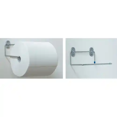 Actieprijs gancio frontale in acciaio zincato per bobine di carta 200x290 mm salvaspazio