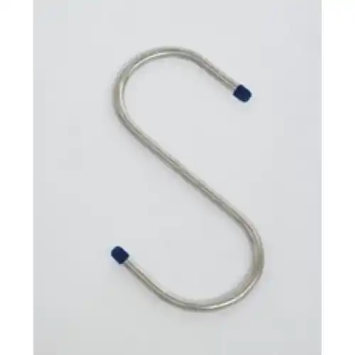 Aanbieding gancio zincato a S mm 170x120 in acciaio zincato filo Ø 6 mm salvaspazio