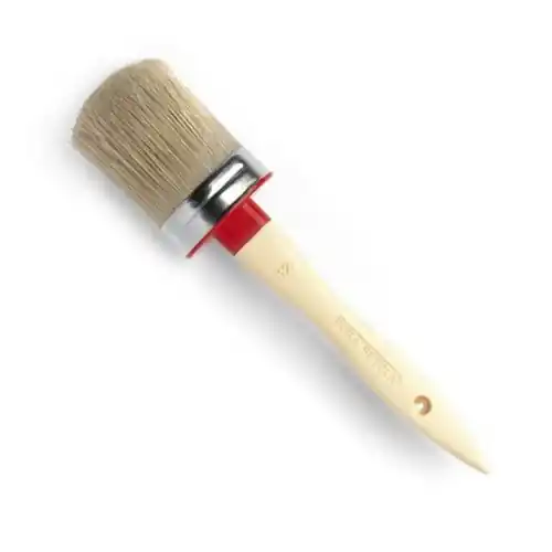Flitsaanbieding Gava 779 pennello pennellino ovalino in pura setola bionda con manico in plastica made in italy (Setola bionda - N.4)
