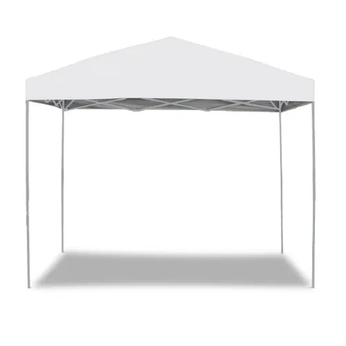 Actieprijs Gazebo easy 3x3 mt bianco idrorepellente in ferro da giardino con borsa da trasporto