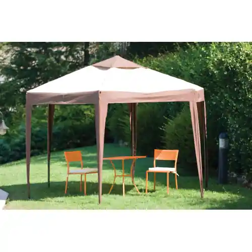 gazebo esagonale Rapid in alluminio Ø cm 350x257h giardino esterno Koop Online