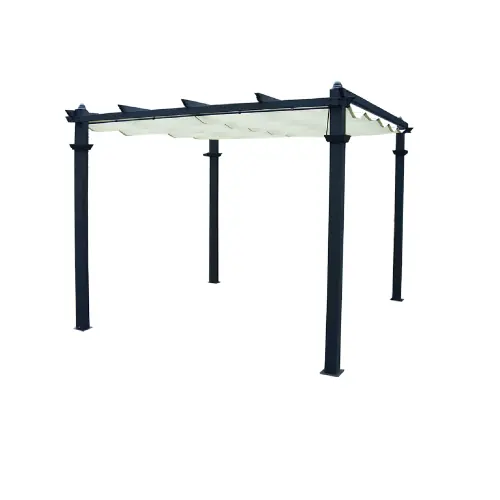 Finale Uitverkoop Gazebo Illinois 3x4 mt struttura in alluminio e top in poliestere da giardino esterno