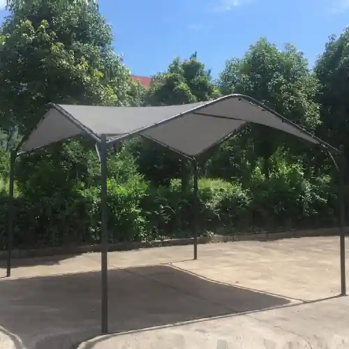 Veilige Betaling Gazebo Onda 3,5x3,5x2,7 mt struttura in acciaio e top in poliestere da giardino esterno
