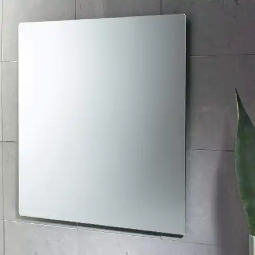 Gedy specchio molato a filo lucido Art.2550 60x70 cm spessore 2 cm orizzontale o verticale specchi per arredo bagno e armadio Gratis Retour
