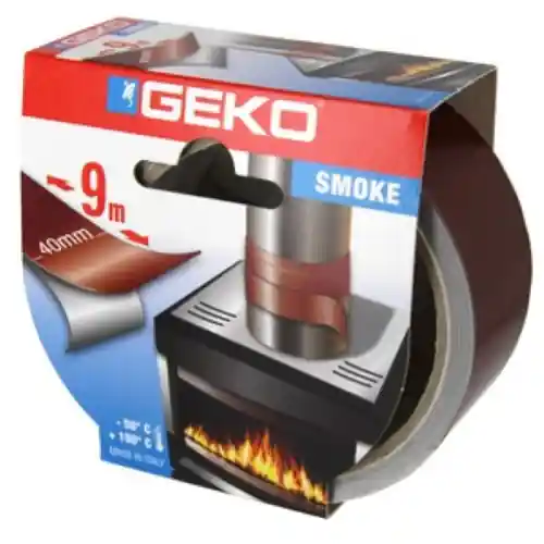 Rechtstreeks Van De Fabrikant Geko nastro alluminio adesivo marrone mt 9x40 mm per alte temperature tubi stufe camini