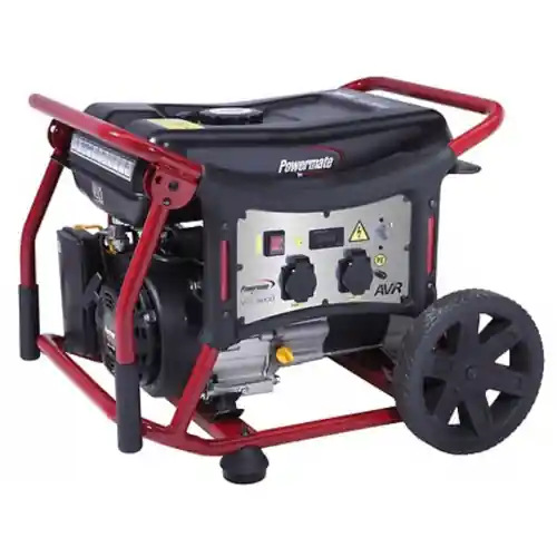 Laatste Kans Generatore di corrente WX3200 2950W 5,5 hp a benzina autonomia 13 h 2 prese Schuko