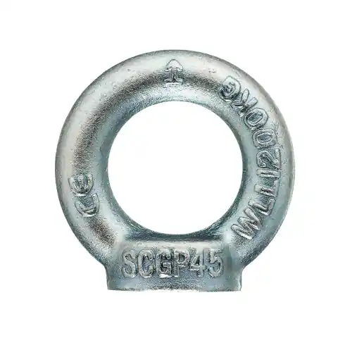 Golfari tipo femmina DIN 582 accessori per funi e catene in acciaio zincato filettatura M12 25 pezzi Beperkt Aanbod
