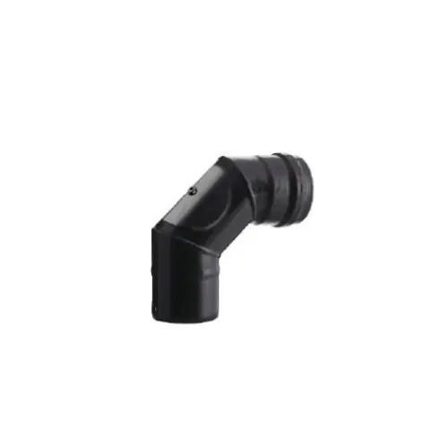 Voordeelprijs Gomito curva con ispezione per stufe pellet acciaio 90° Ø 12 cm 120 mm in acciaio smaltato antracite