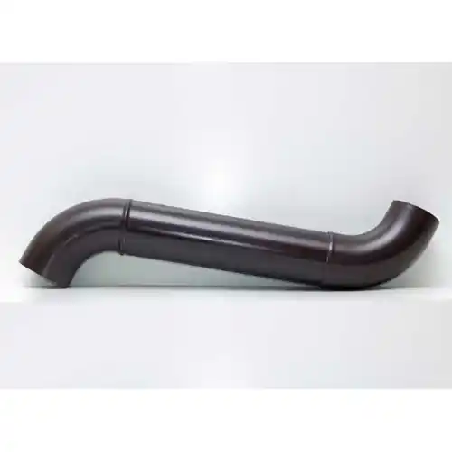 Gomito pluviale allungabile modello tondo materiale rame Ø 80 x 500 mm Op = Op