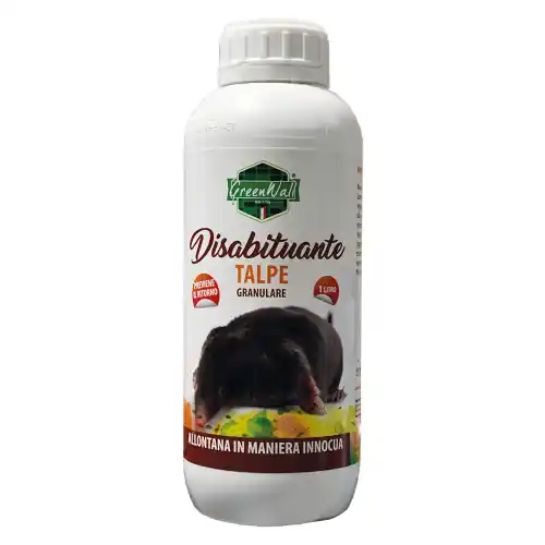 Populair GreenWall disabituante per talpe in granuli aromatizzati 1000 ml ne previene il ritorno non dannoso