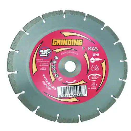 Grinding disco diamantato a 14 settori Ø115 mm per smerigliatrice marmo Lage Kosten