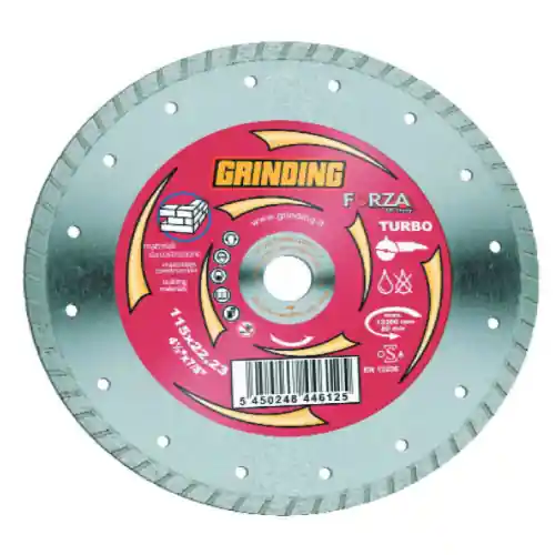 Grinding disco diamantato continuo Ø 115 mm per smerigliatrice marmo piastrelle Superprijs