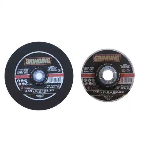 Grinding mola abrasiva minidisco disco per taglio ferro Ø mm 115x3,2x22 flex Premium