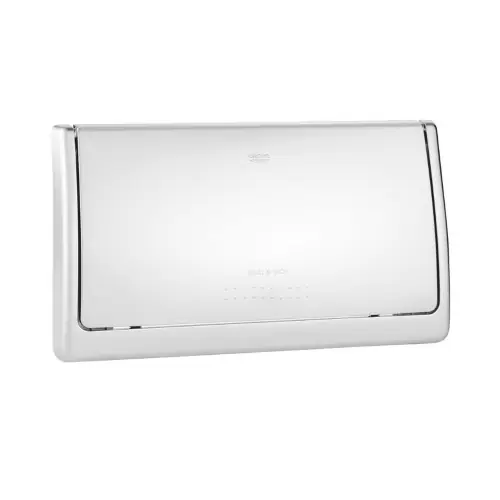 Grohe Classic Placca di comando in abs bianca 330x190 mm per cassetta di sciacquo da incasso 37643, piastra di azionamento per scarico wc Fabrieksprijs