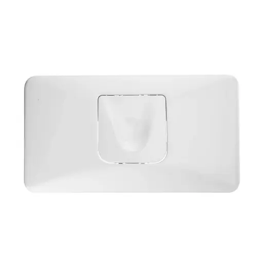 Speciale Aanbieding Grohe Colani Placca di comando in abs bianca 330x180 mm per cassetta di sciacquo da incasso 37051, piastra di azionamento per scarico wc