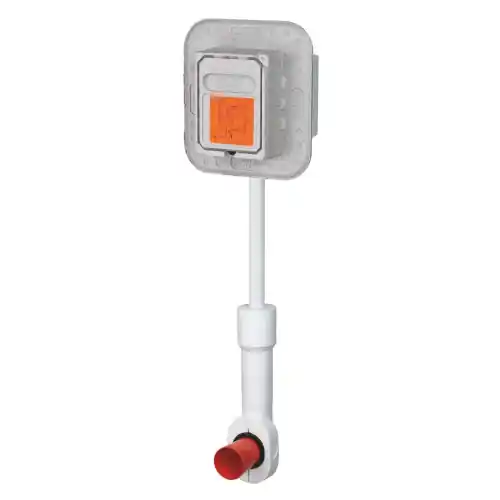 Grohe Flussometro per wc montaggio a incasso da 3/4" attacco per elettrovalvola rubinetto di chiusura incorporato Koopje
