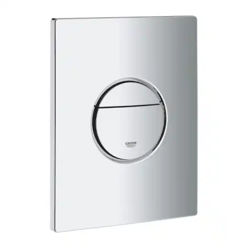 Grohe Nova Cosmopolitan placca di azionamento per cassette di sciacquo da incasso in abs cromo piastra di comando per scarico bagno Direct Verzonden