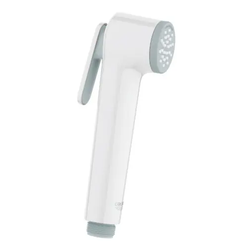 Goedkoop Grohe Tempesta F Idroscopino 30 di colore bianco con controllo a pulsante universale manopola doccia doccetta wc