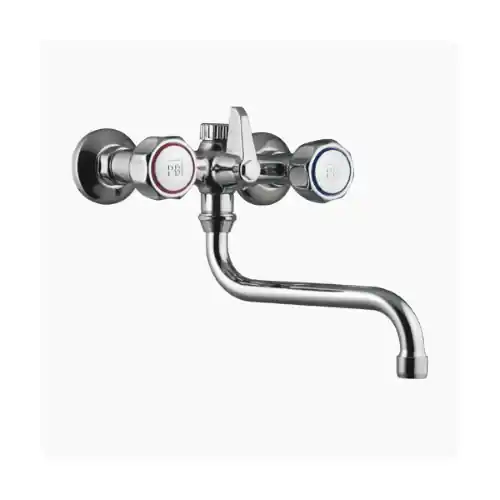 Gruppo lavello attacco lavatrice con rompigetto canna inferiore Ø 17 mm Hete Deal