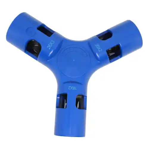 Gryn Calibratore sbavatore professionale triplo per tubi multistrato 16 20 26 mm Merkproduct
