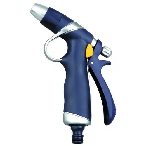 Finale Uitverkoop Gryn Elegant pistola ad impulsi con blocco di flusso e getto d‘acqua regolabile lancia per tubo da giardino per innaffiare e irrigare