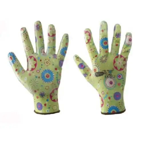 Snelle Levering guanti da giardino e giardinaggio garden nbr Fancy taglia 7 in poliestere