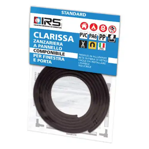 guarnizione magnetica tondino 200cm per zanzariera Irs Clarissa finestre porte Hoge Kwaliteit