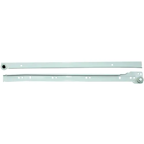 Gecertificeerd Guida p/cassetti scorrevoli in acciaio laccato bianco 45 cm guida cassetto