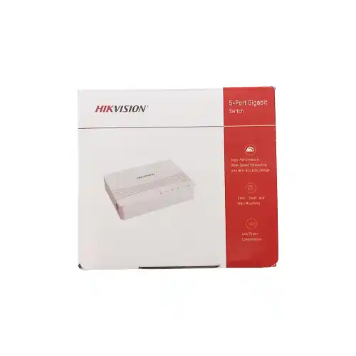 Hikvision DS-3E0505D-E desktop pro series switch di rete 5 porte 10/100/1000 Mbps Rechtstreeks Van De Fabrikant