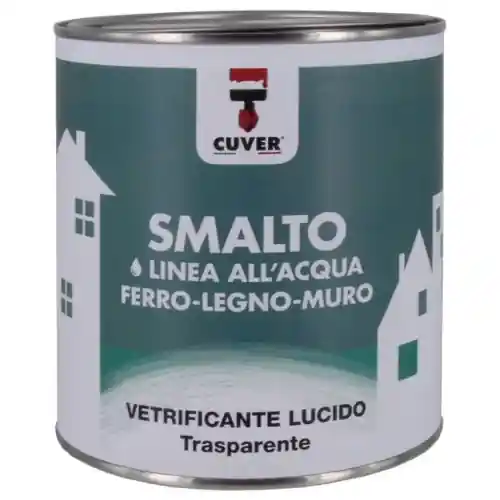 Goedkoop Icorip 0,750 lt smalto vetrificante trasparente lucido vernice incolore