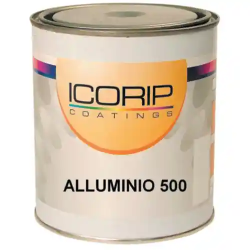 Icorip 500 ml smalto alluminio brillante per alte temperature prodotti per ferro Betrouwbaar
