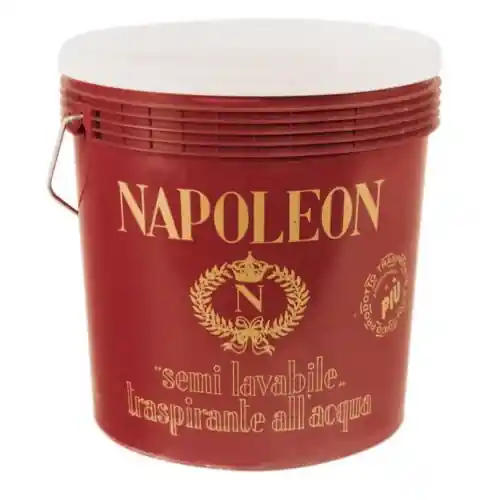 Icorip idropittura semilavabile Napoleon 14 lt traspirante anti muffa batteri diluibile fino 25% Nieuw